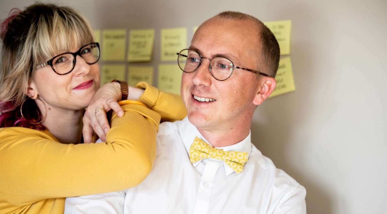 Mathilde Bermond Product designer et Guillaume Hurst UI/UX designer
